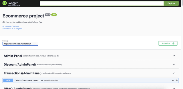 ecommerce and blog backend image